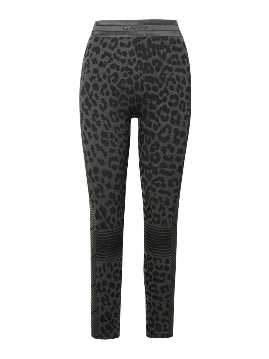 Ganni Leggings - Noir