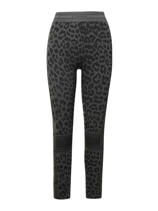 Ganni Leggings - Noir