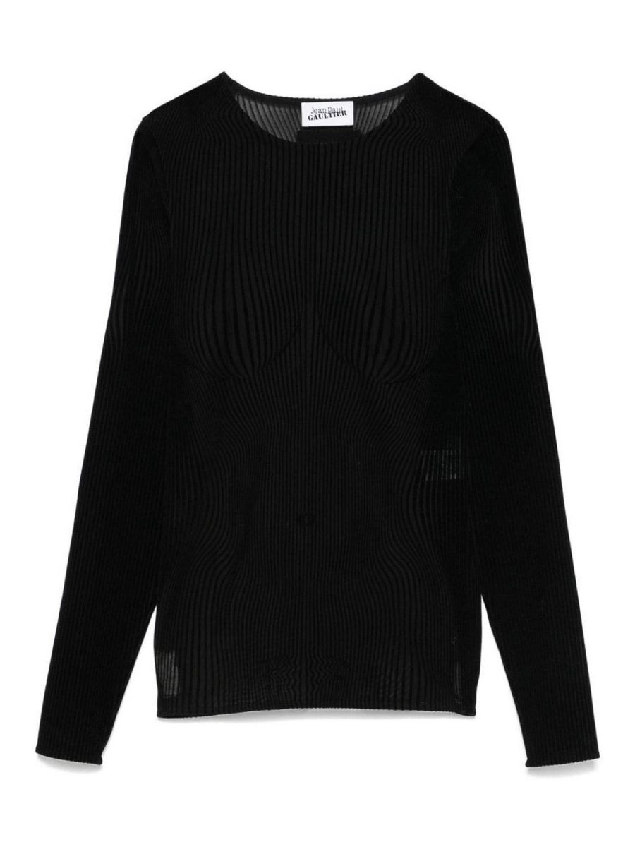 Jean Paul Gaultier Top - Noir