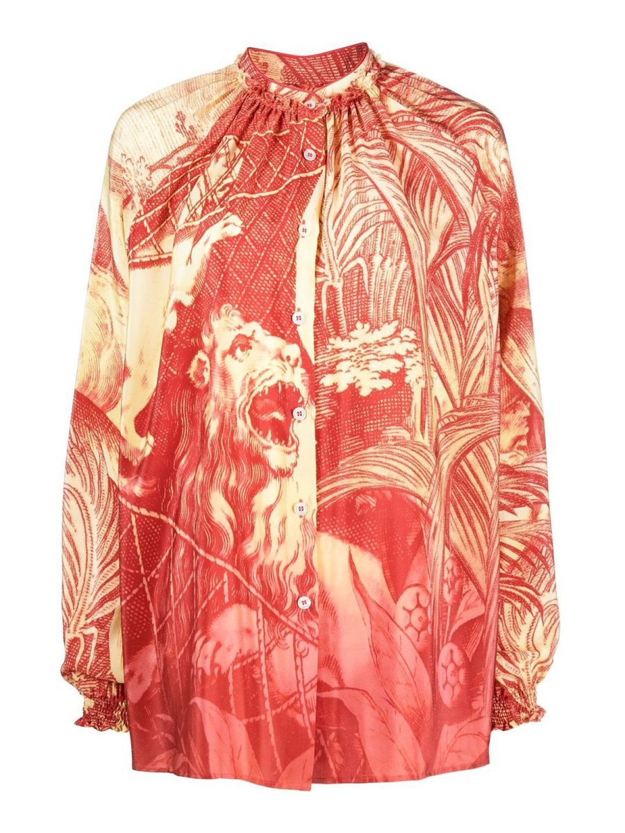 F. R.S For Restless Sleepers Chemise - Rouge