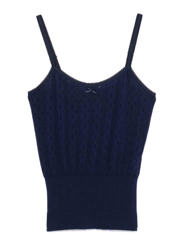 J. W. Anderson Top - Bleu Foncé