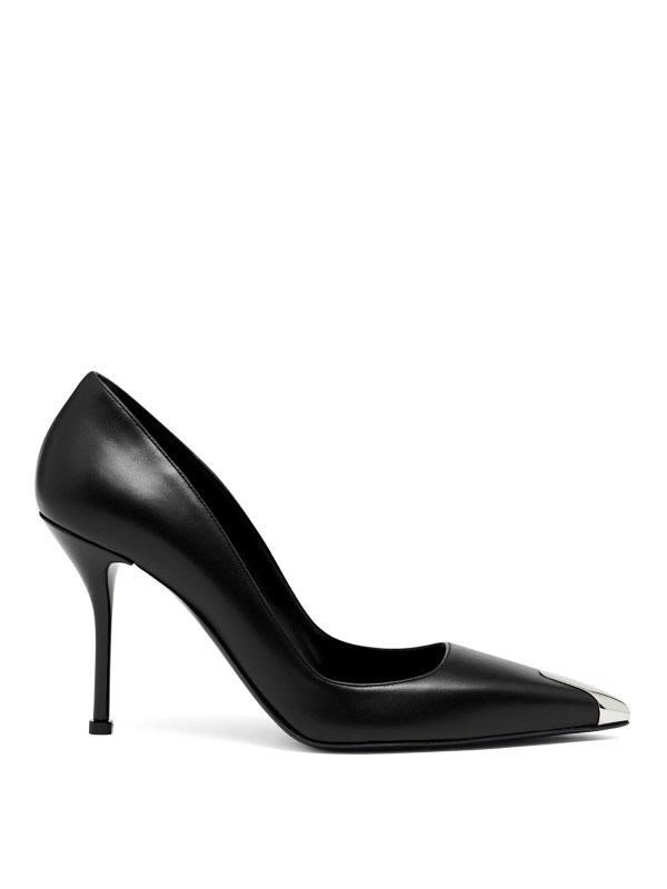Alexander Mcqueen Chaussures À Talon - Argent