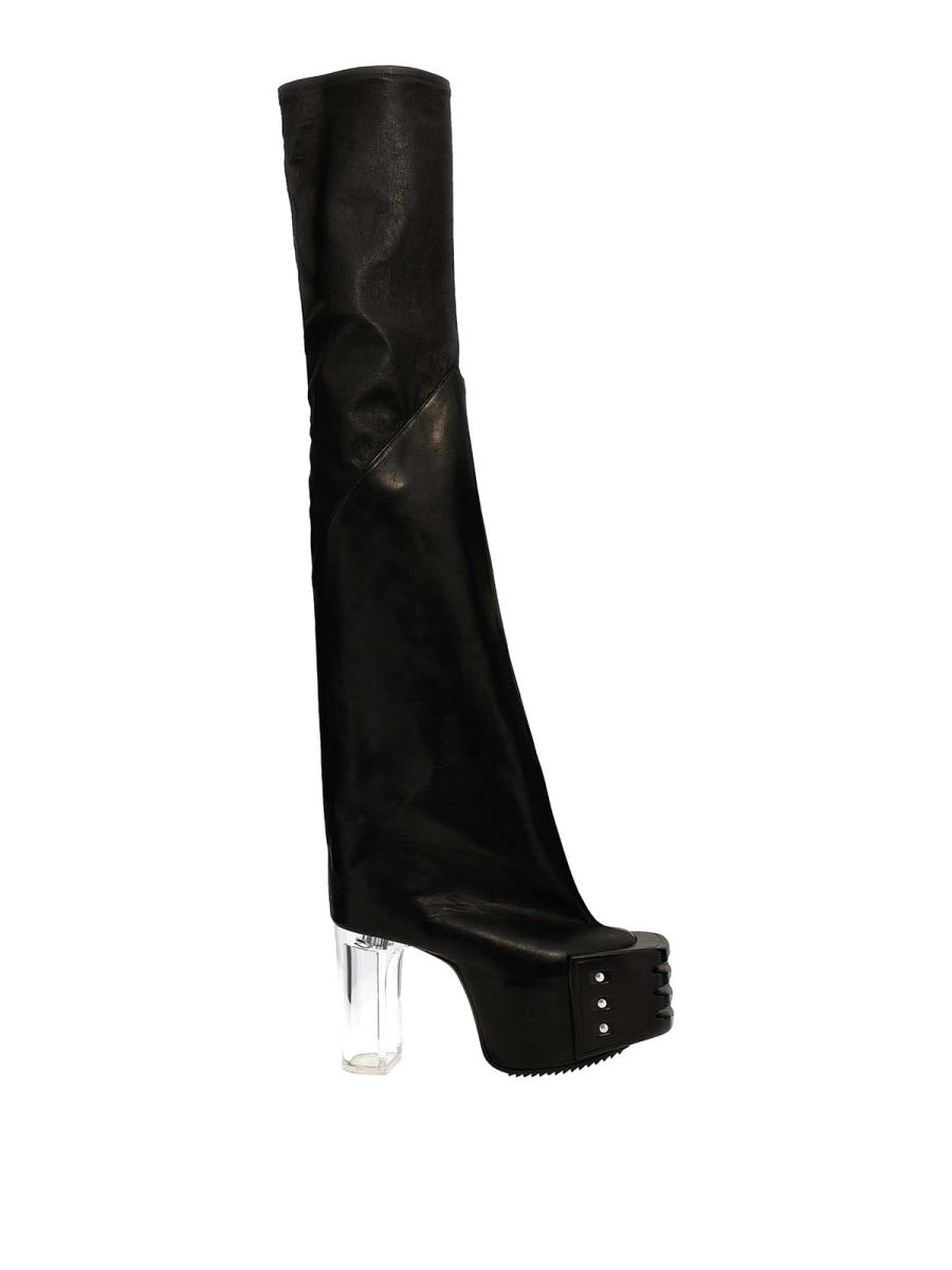 Rick Owens Bottes - Noir