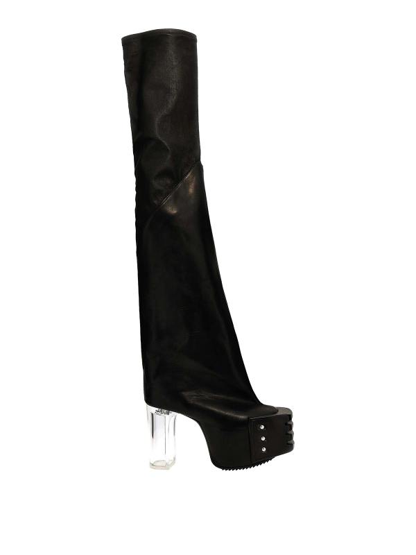 Rick Owens Bottes - Noir