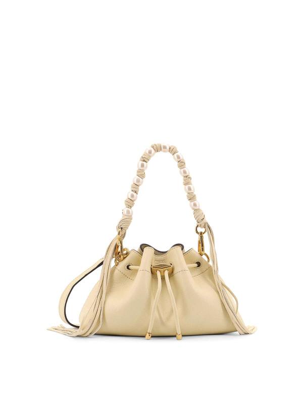 Jimmy Choo Sac Bandoulière - Blanc