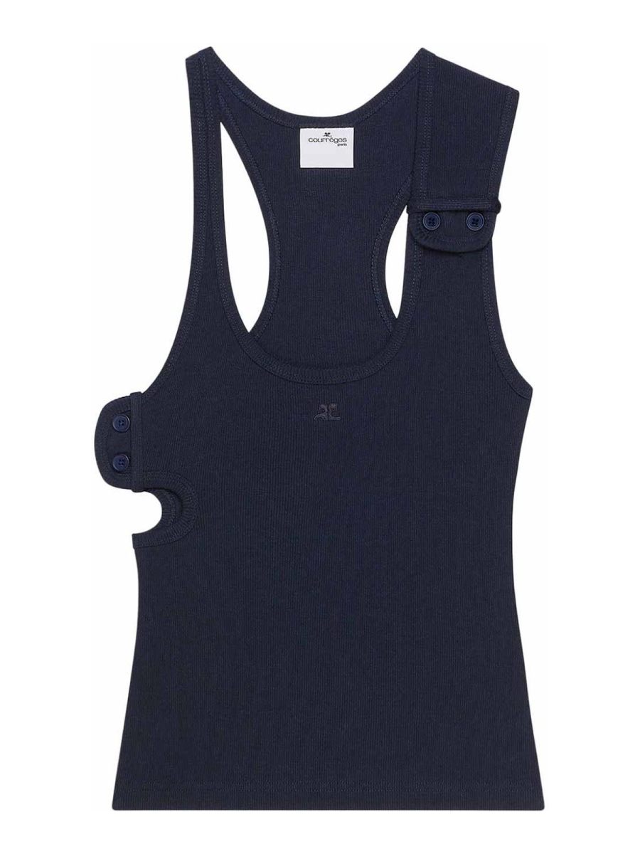 Courreges T-Shirt - Bleu