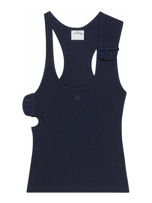 Courreges T-Shirt - Bleu