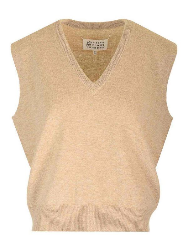 Maison Margiela Gilet - Beige