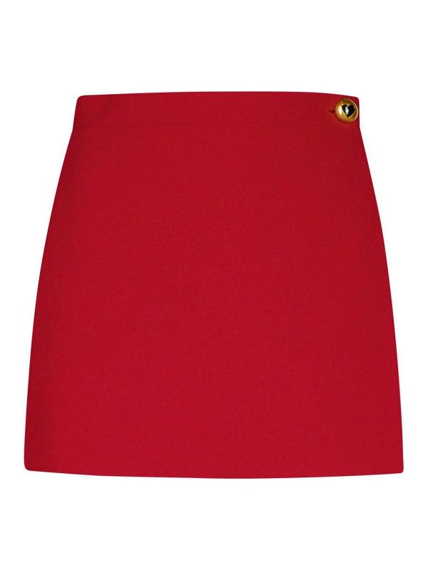 Moschino Pantalons Décontractés - Rouge Brun