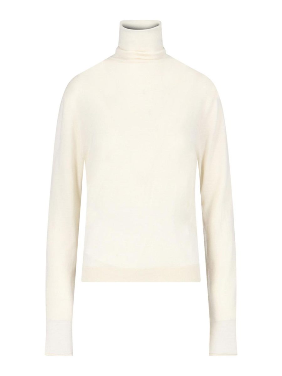 Extreme Cashmere Pull Col Roulé - Blanc