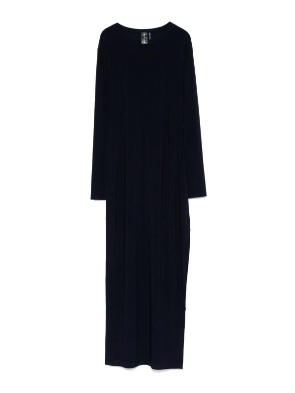 Norma Kamali Maxi Robe - Bleu