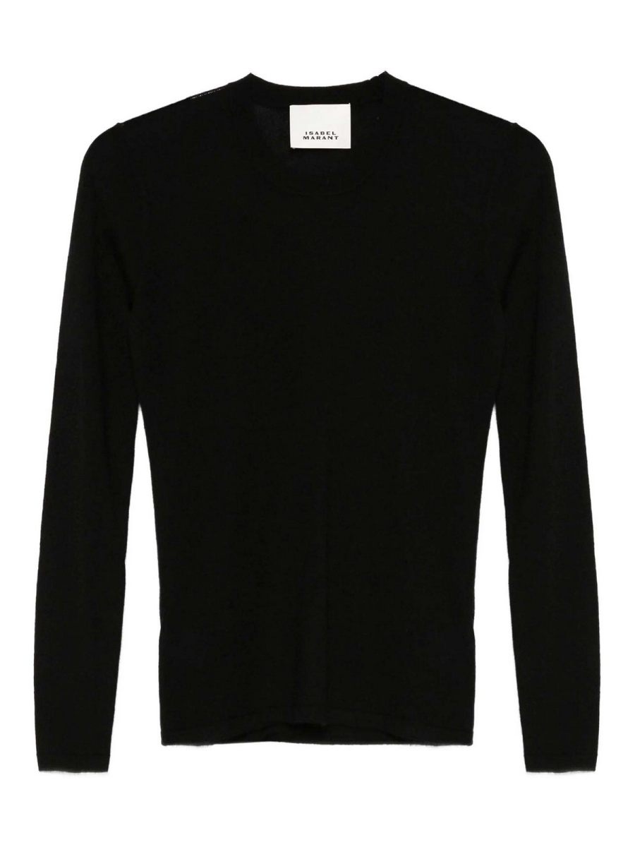 Isabel Marant Pull Col Rond - Noir