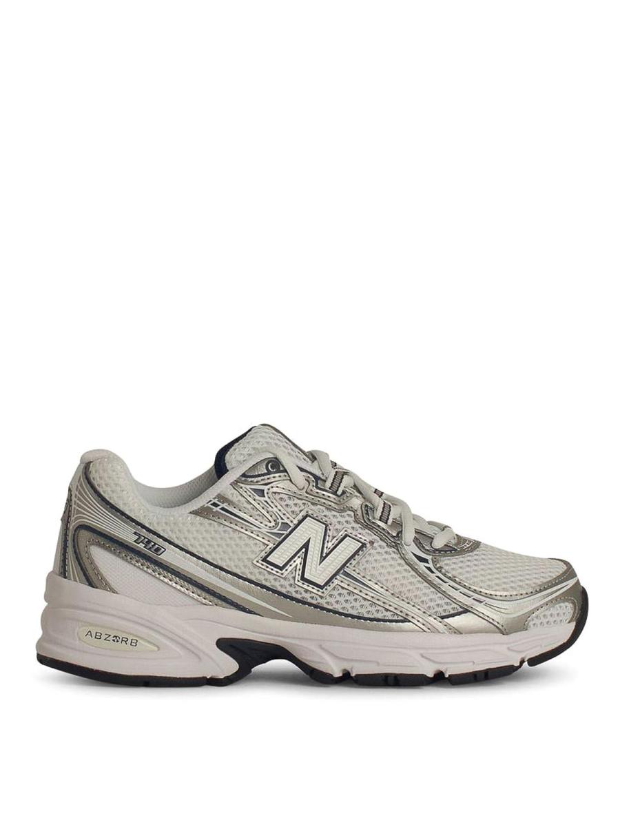 New Balance Baskets - Argent