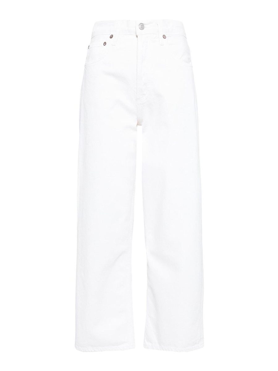 Agolde Jean Droit - Blanc