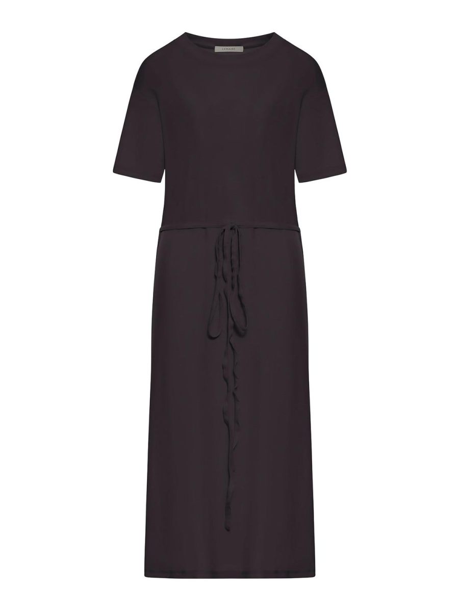 Lemaire Robe Au Genou - Bleu