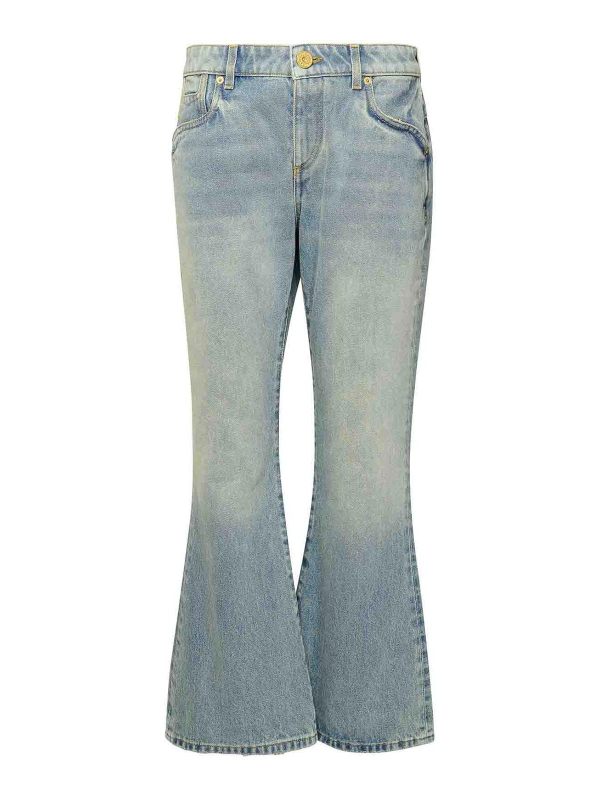 Balmain Jean Bootcut - Bleu