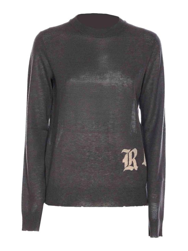 Zadig & Voltaire Pull Col Rond - Gris