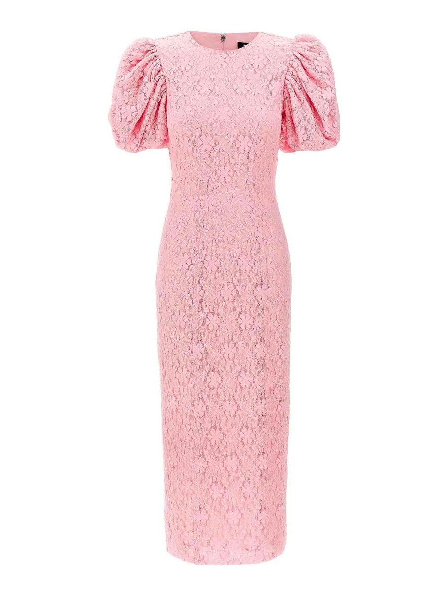 Rotate Birger Christensen Maxi Robe - Couleur Chair