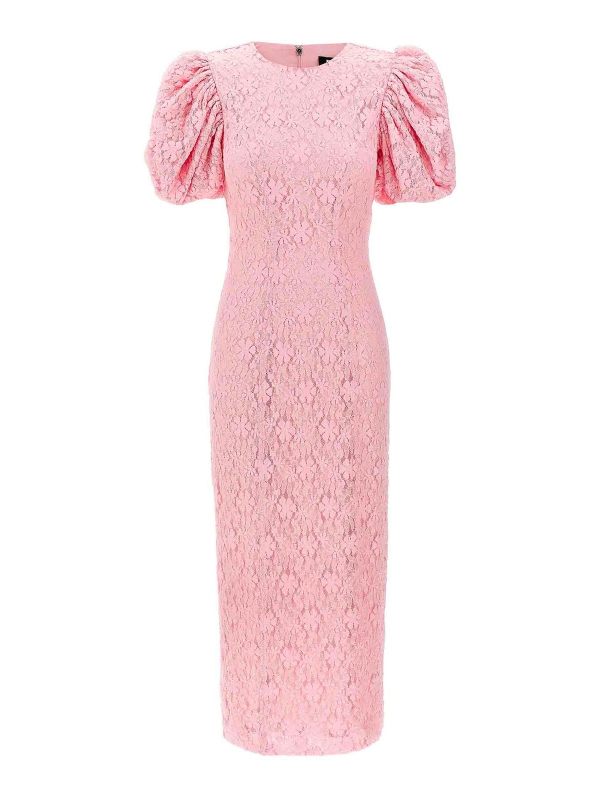 Rotate Birger Christensen Maxi Robe - Couleur Chair