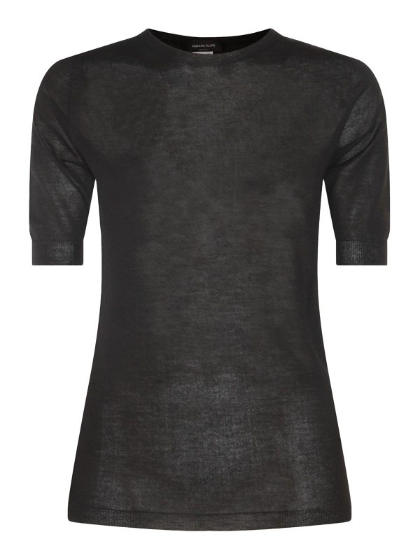 Fabiana Filippi Pull Col Rond - Noir