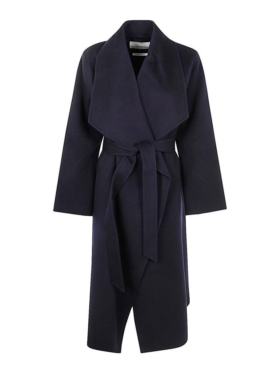 Ivy Oak Manteau Court - Bleu