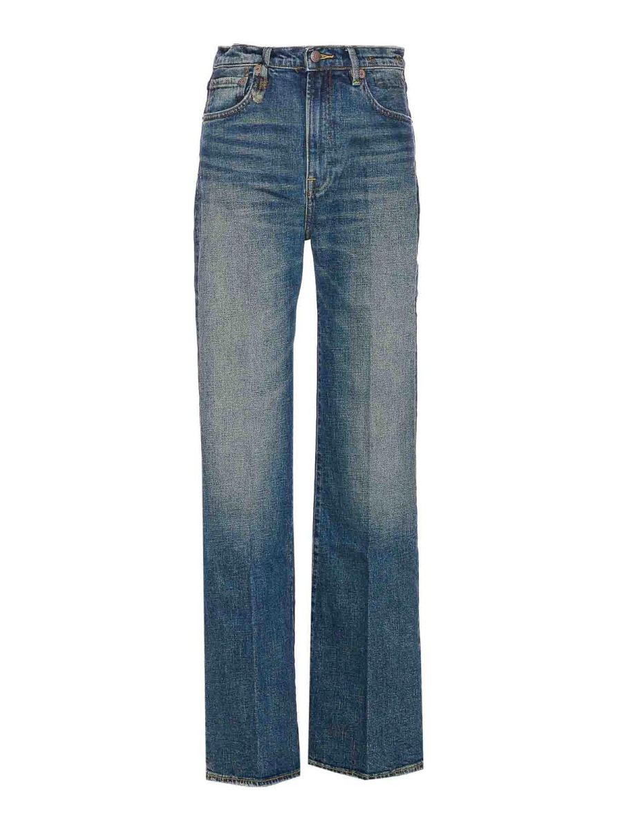 R13 Jean Bootcut - Bleu