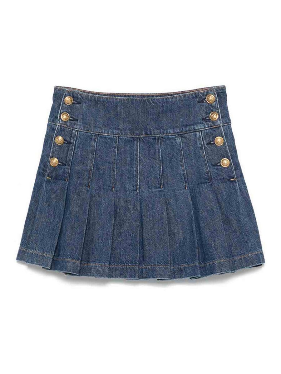 Alice+Olivia Jupe Midi - Foncé Délavé