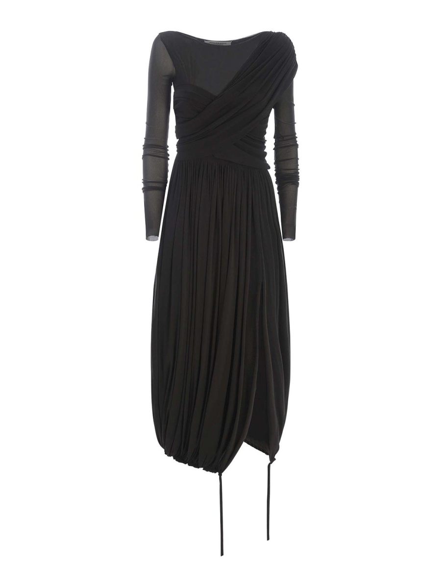 Philosophy di Lorenzo Serafini Maxi Robe - Gris