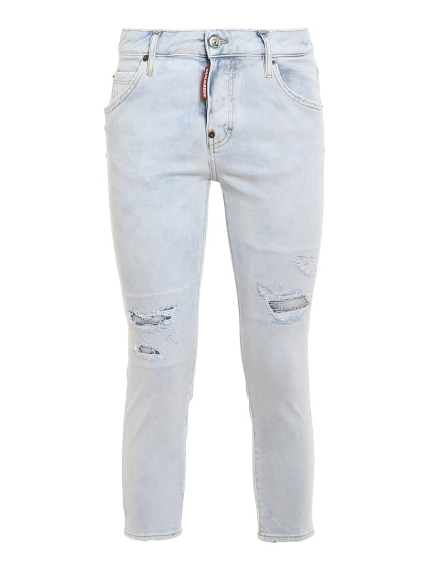 Dsquared2 Jean Droit - Cool Girl Cropped