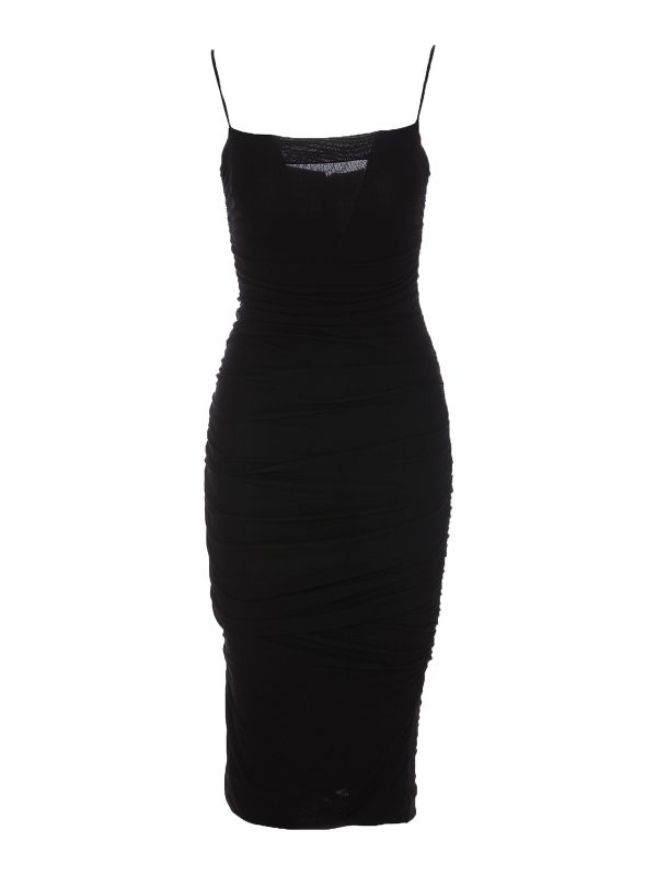 Pinko Robe Au Genou - Noir