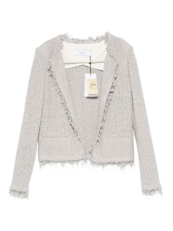 Iro Veste Casual - Gris Clair