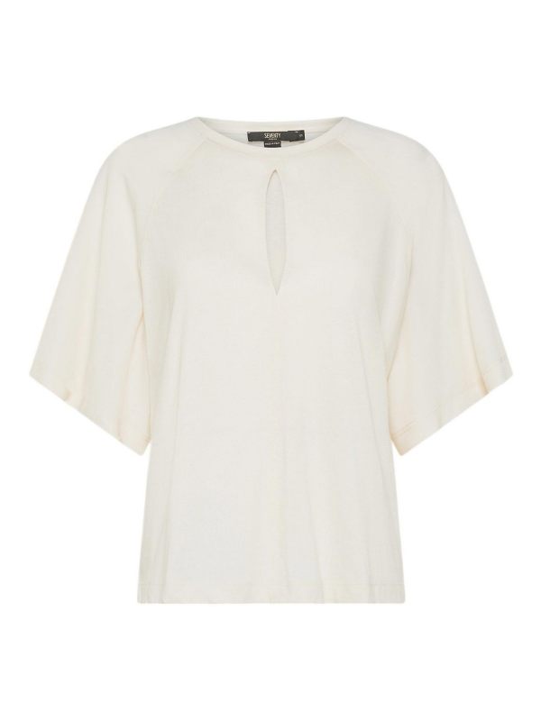 Seventy Pull Col Rond - Blanc