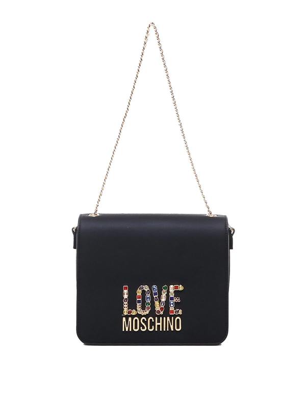 Love Moschino Sac Porté Épaule - Noir