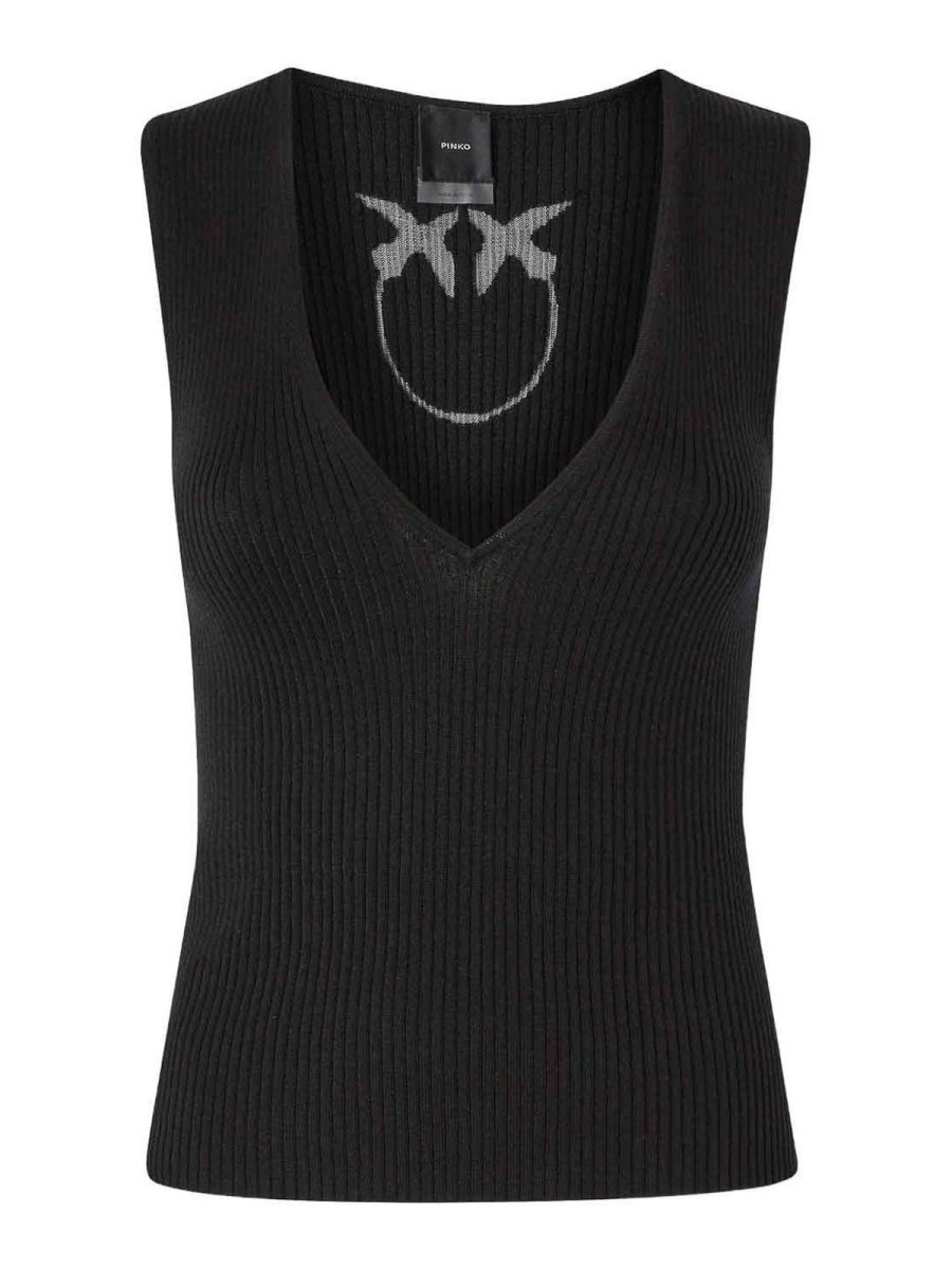 Pinko Top - Noir