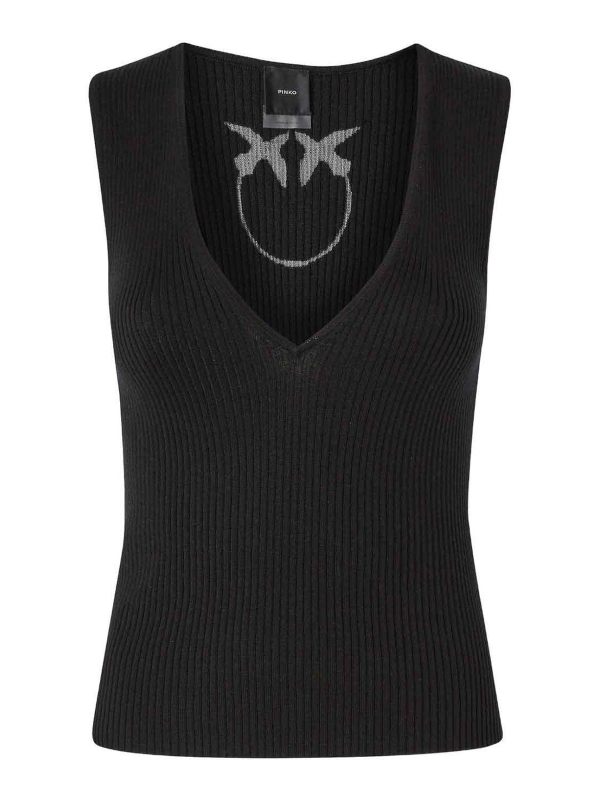 Pinko Top - Noir