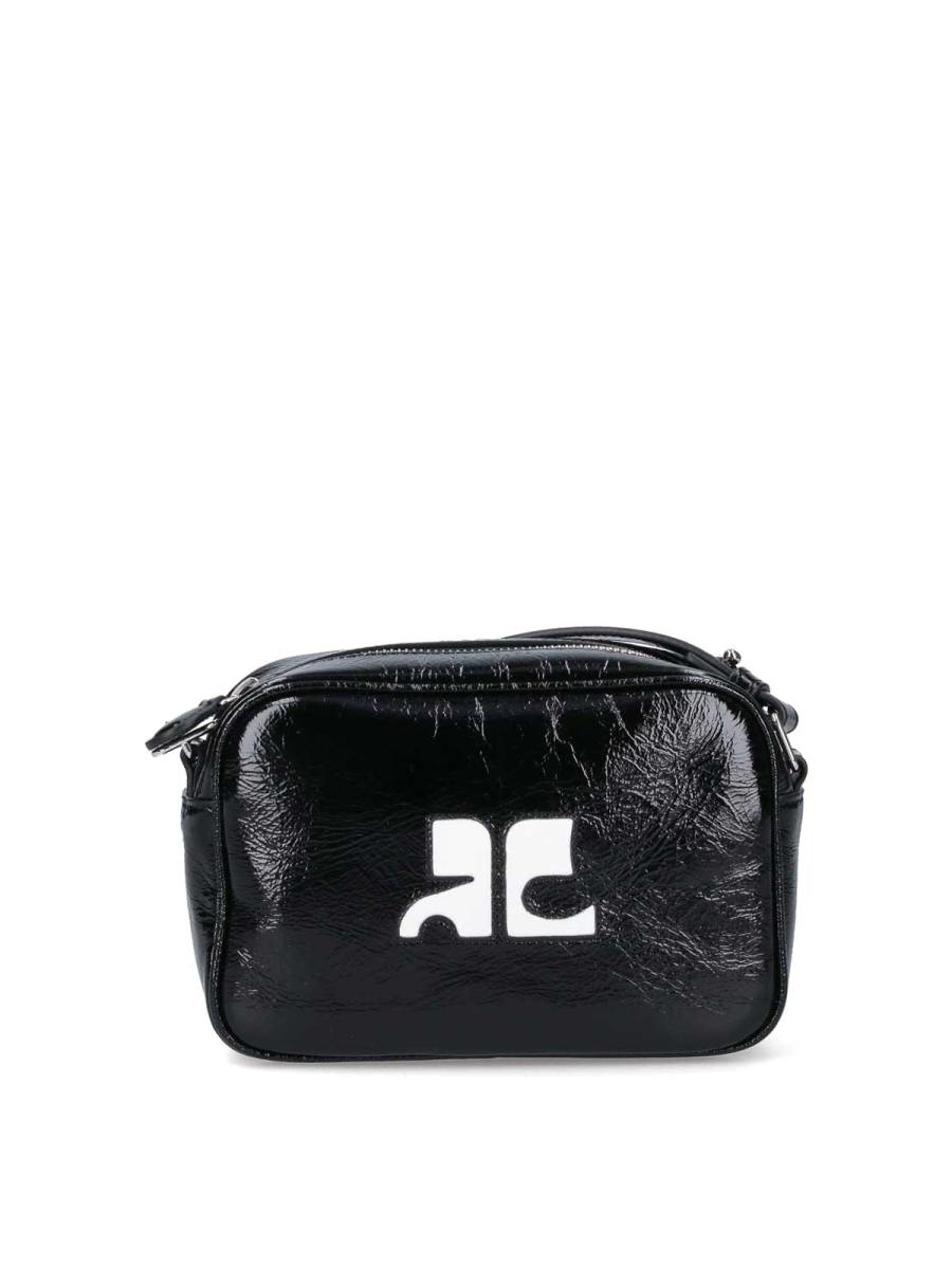 Courreges Sac Porté Épaule - Noir