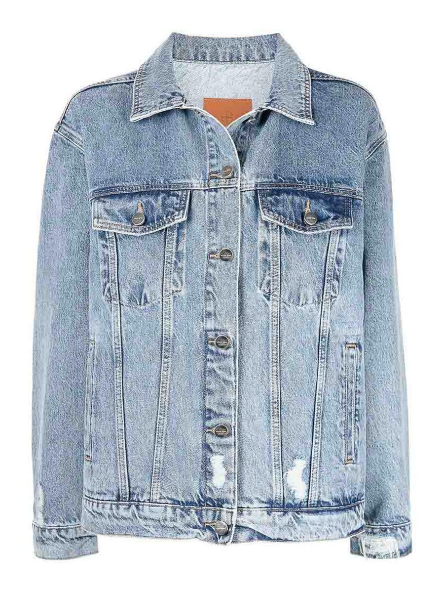 Anine Bing Veste En Jean - Bleu