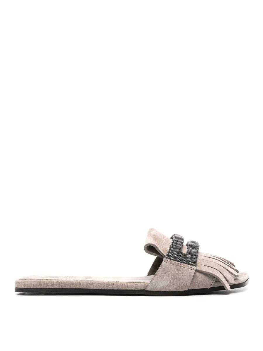 Brunello Cucinelli Sandales - Gris