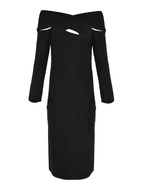 Philosophy di Lorenzo Serafini Robe Au Genou - Noir