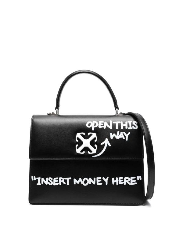 Off-White Sac Bandoulière - Noir