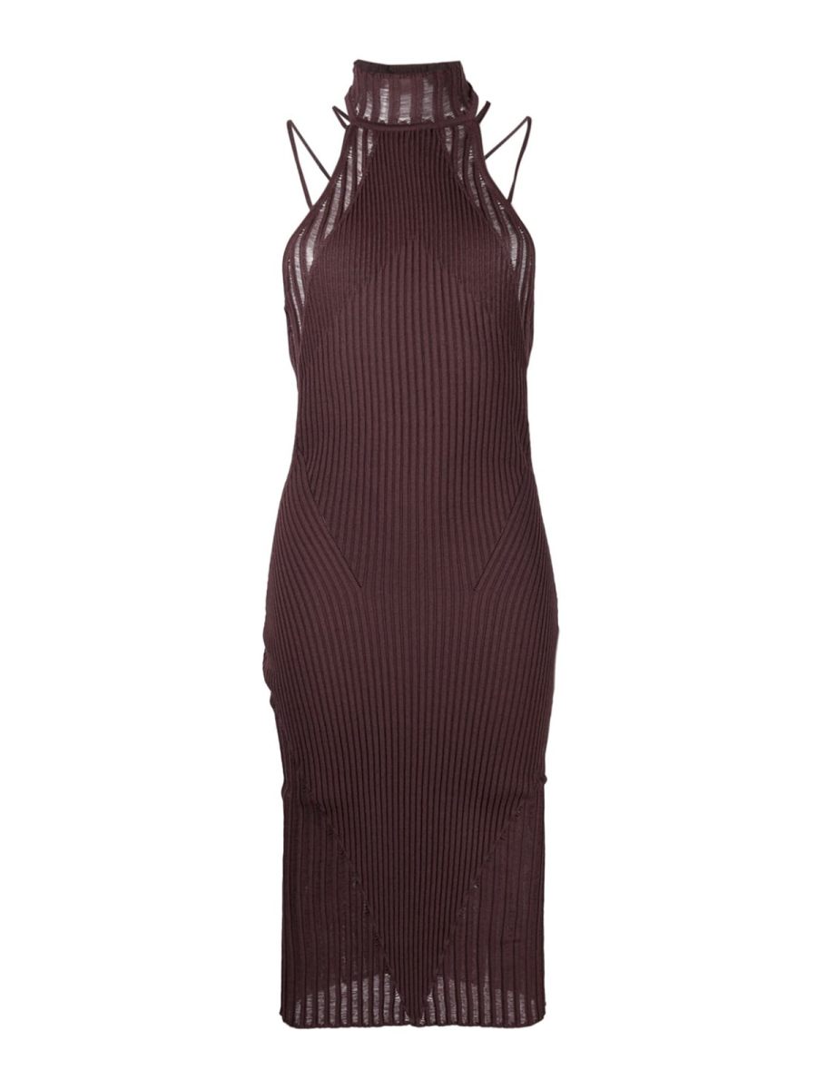 Andreādamo Robe Au Genou - Beige