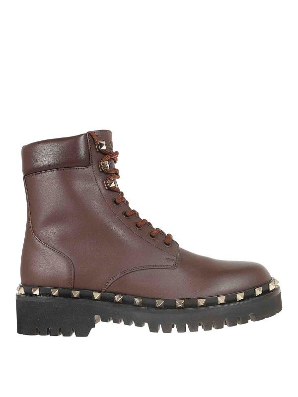 Valentino Garavani Bottes - Métallique