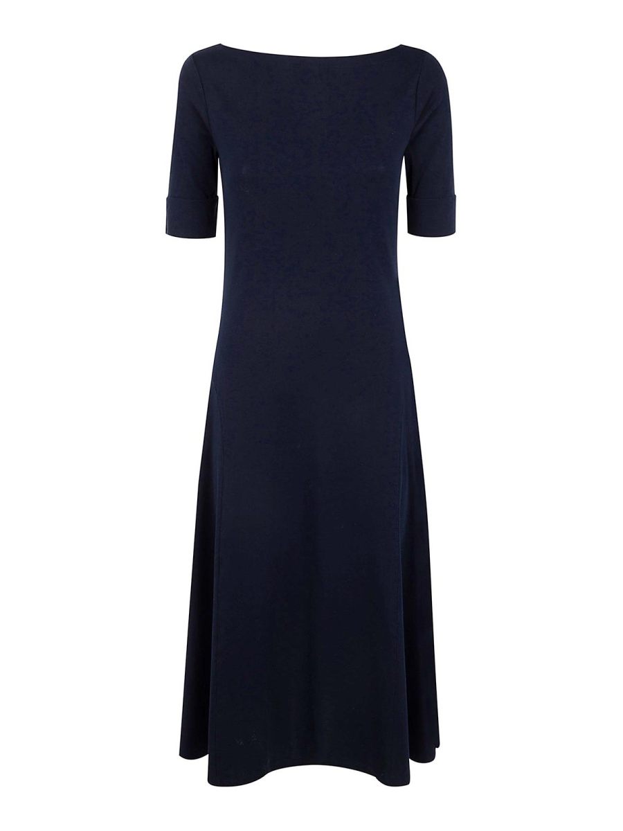 Lauren Ralph Lauren Robe Au Genou - Bleu
