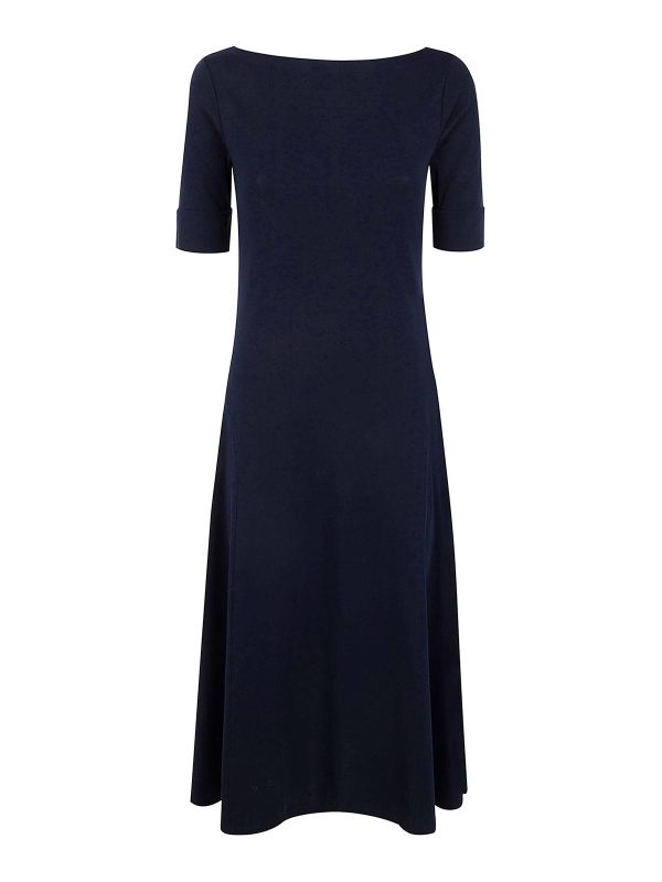 Lauren Ralph Lauren Robe Au Genou - Bleu