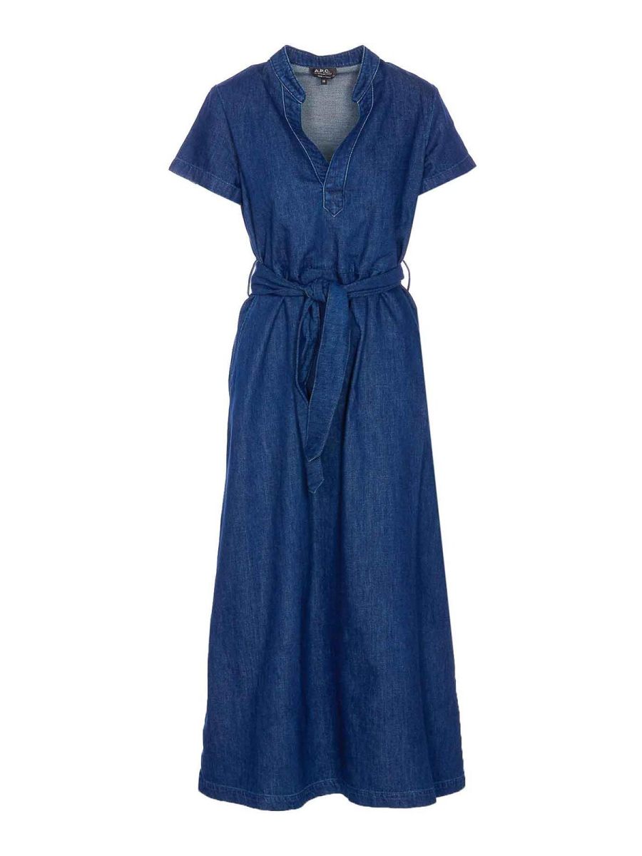 A. P.C. Robe Au Genou - Bleu