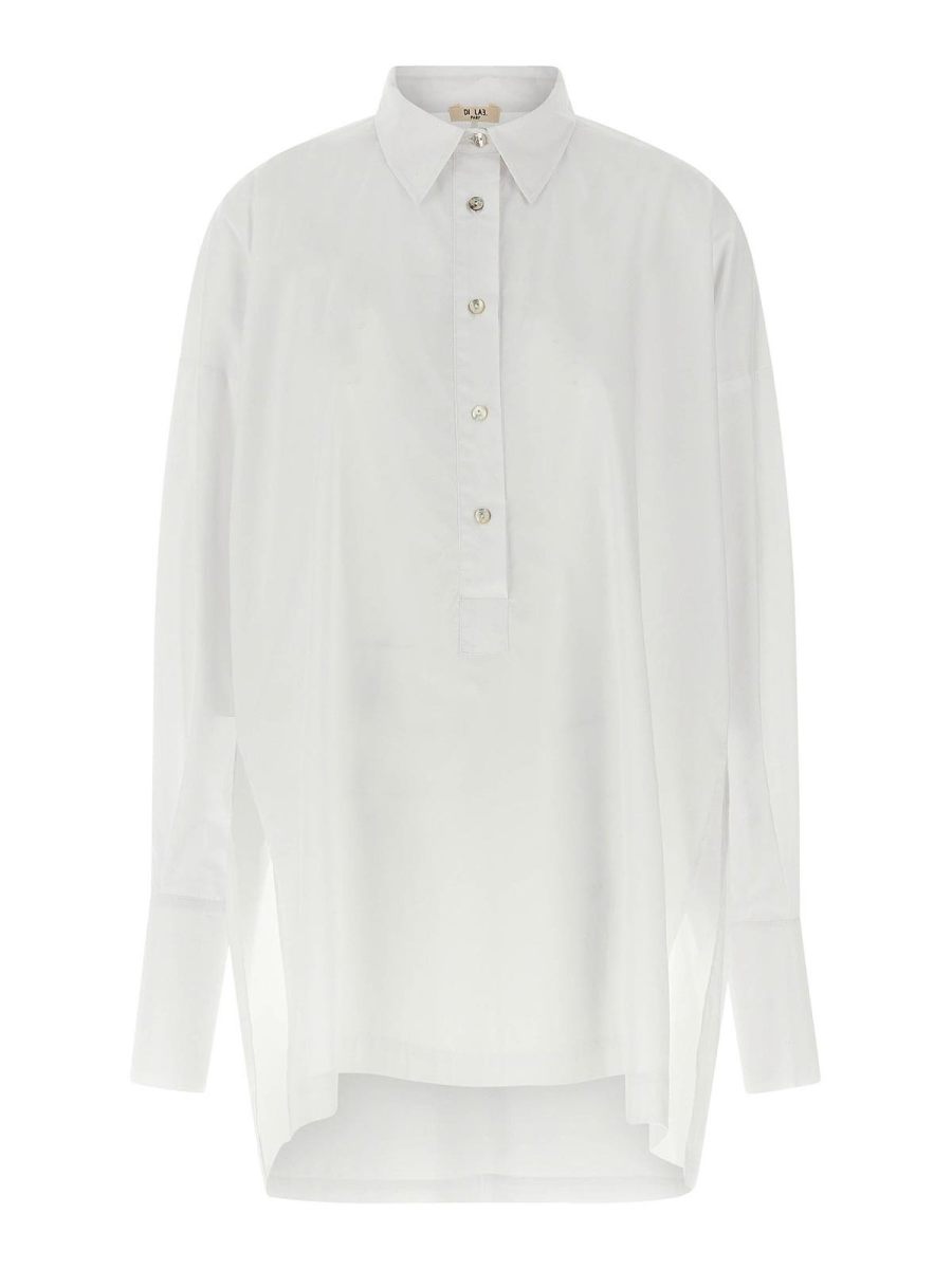 Di. La3 Pari' Chemise - Blanc