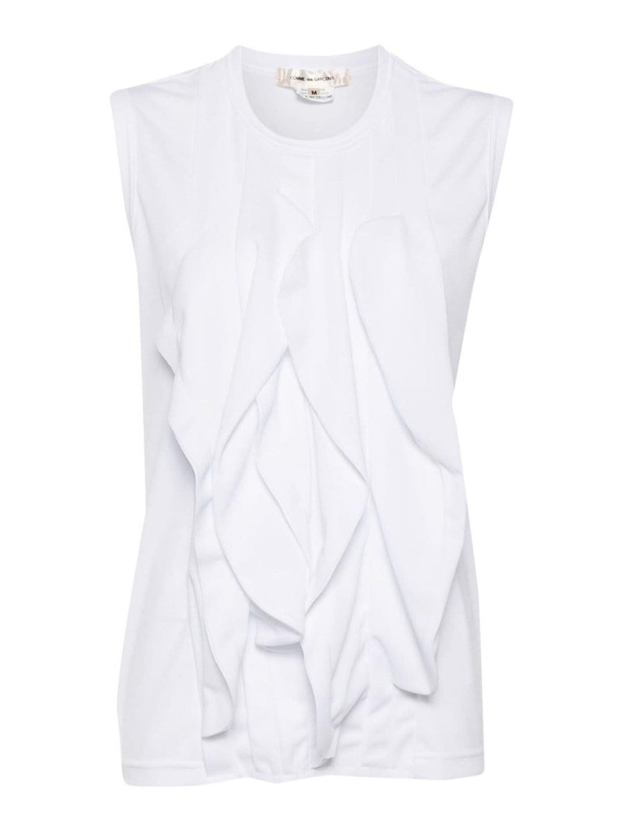 Comme Des Garcons Top - Blanc