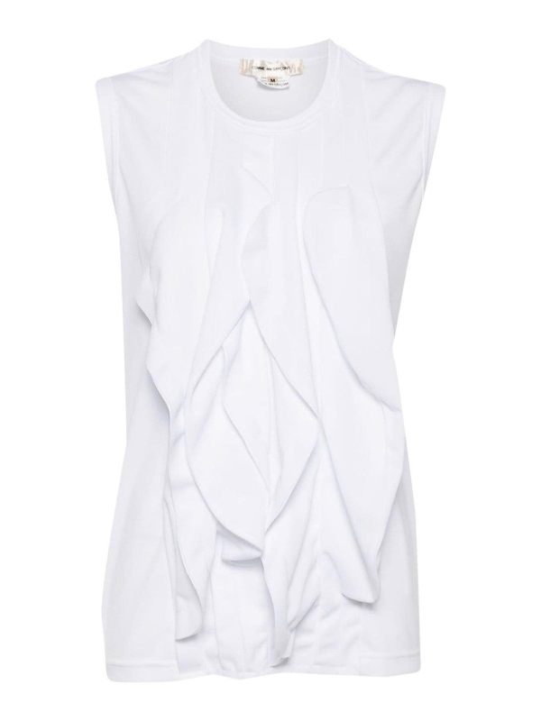 Comme Des Garcons Top - Blanc