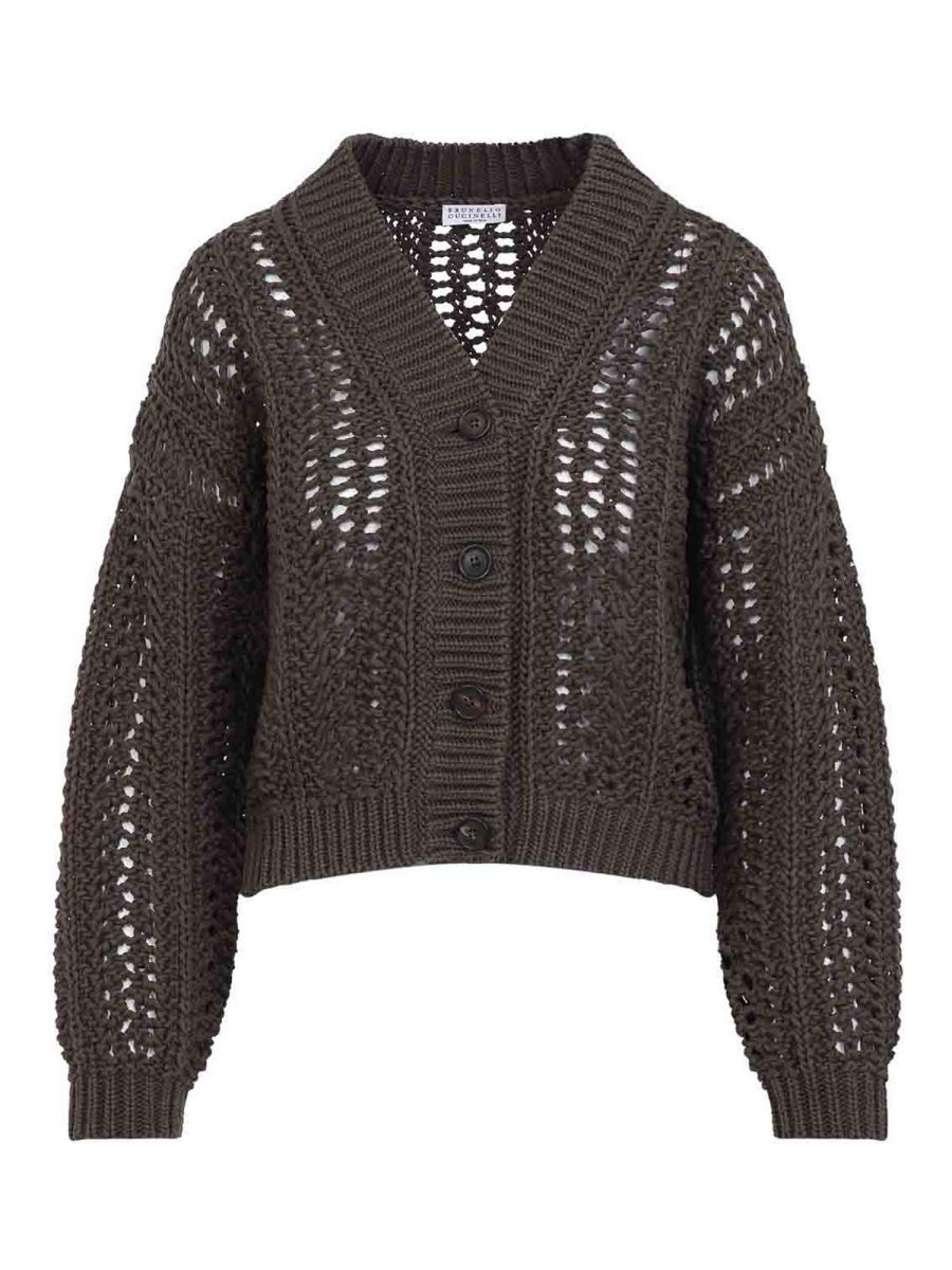 Brunello Cucinelli Cardigan - Marron