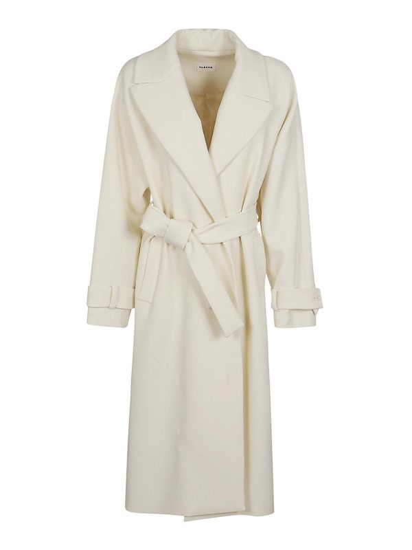 P. A.R. O.S. H. Manteau Court - Crème